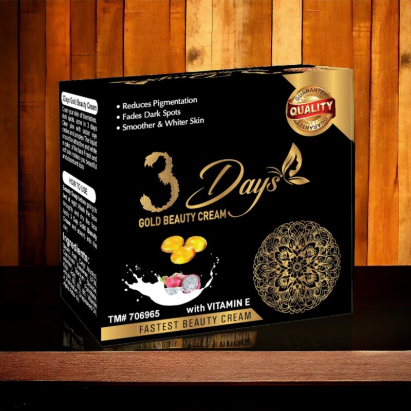 3 Days Gold Beauty Cream With Vitamin E Venza brand