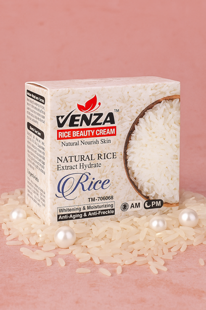 Venza Rice Beauty Cream | Day/Night Cream