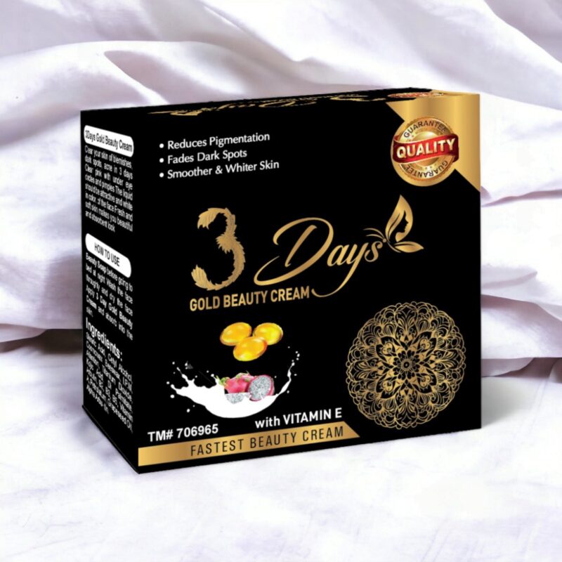 3 Days Gold Beauty Cream With Vitamin E Venza brand