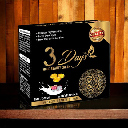 3 Days Gold Beauty Cream With Vitamin E Venza brand