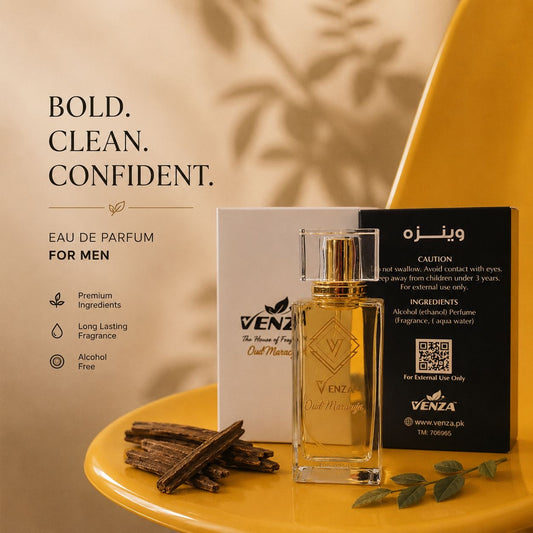 VENZA Oud Maracuja — Eau De Parfum for Men