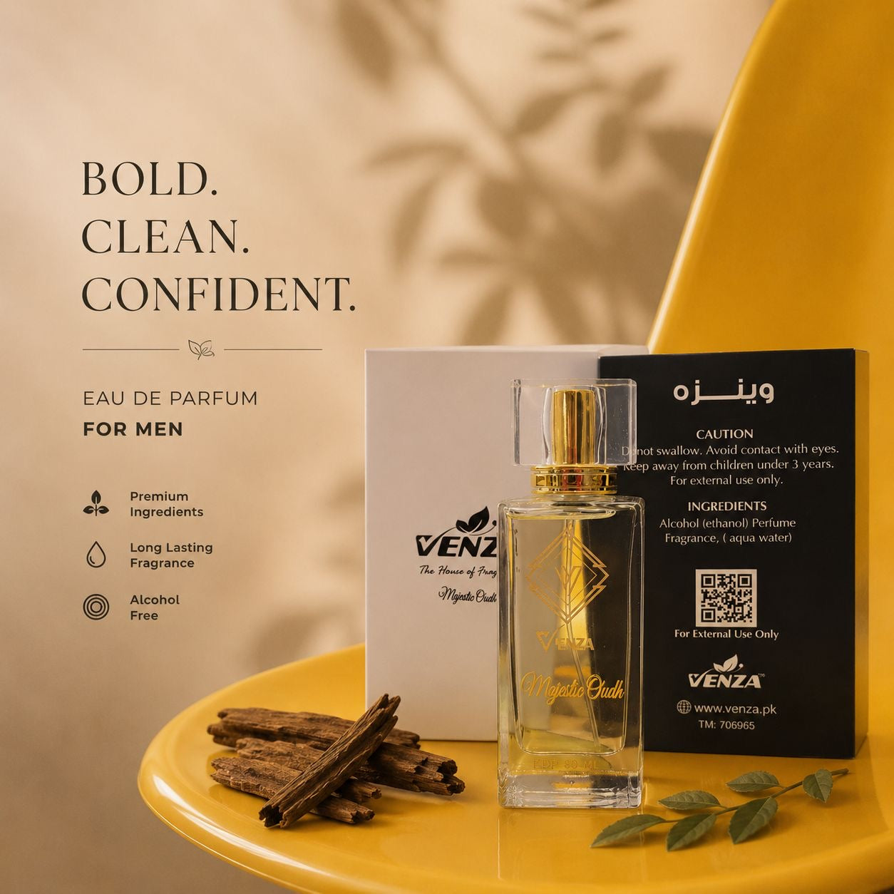 Majestic Oud Perfume Fragrance By Venza