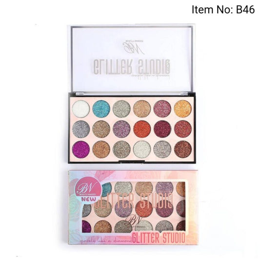 Beauty Naked 18 Color Glitter Kit
