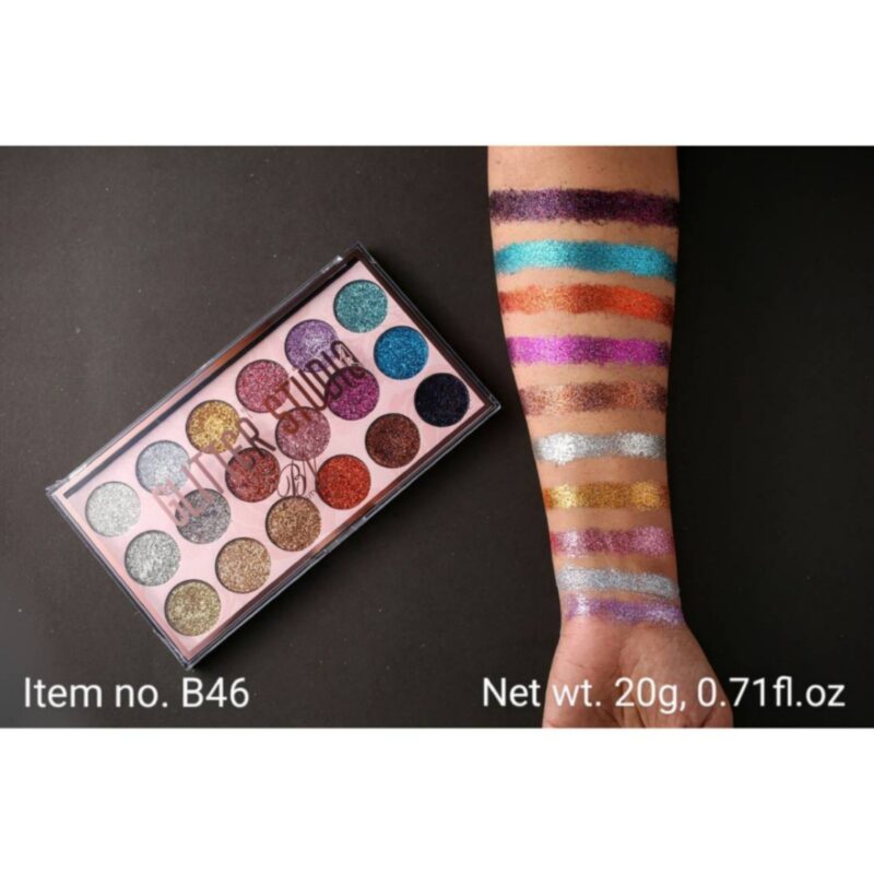 Beauty Naked 18 Color Glitter Kit