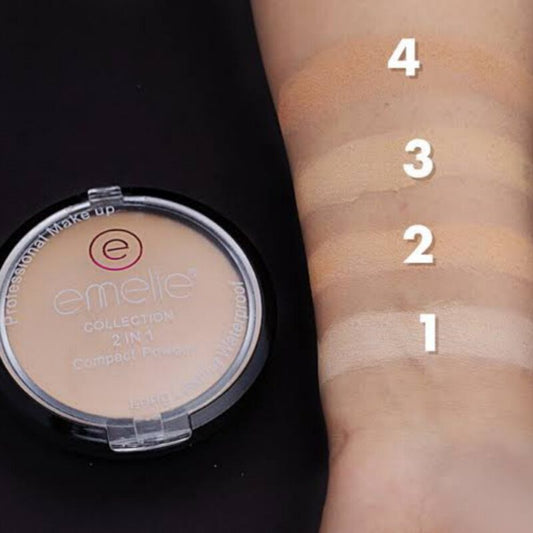 Emelie 2 in 1 Compact Powder