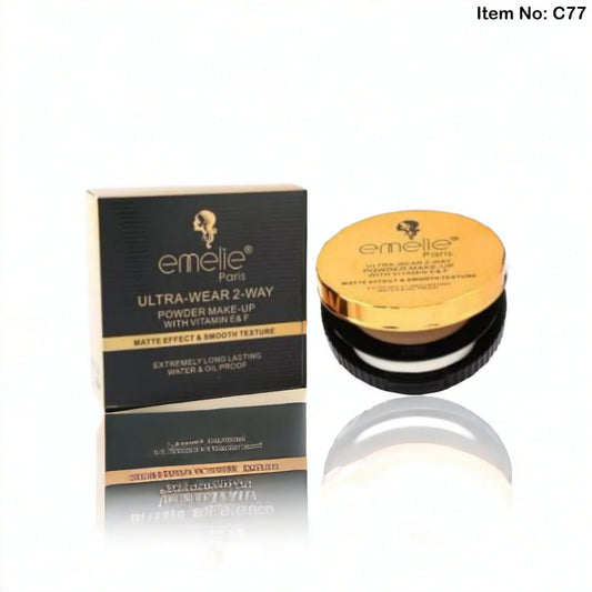 Emelie Ultra Wear 2 Way Powder Make UP