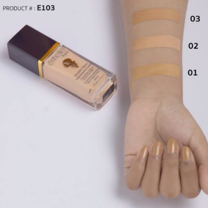 Emelie Wake & Make Up Professional Water Proof Foundation