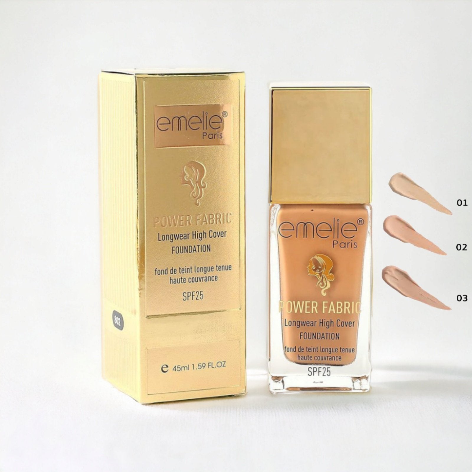 Emelie Long Wear High Foundation