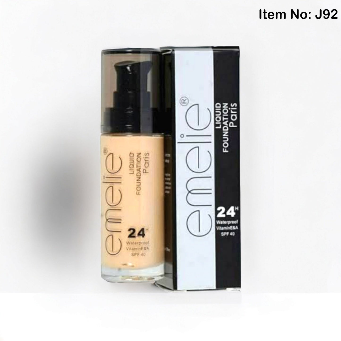 Emelie Liquid Foundation 24Hrs Waterproof