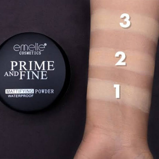 Emelie Prime And Fine Face Powder WaterProof