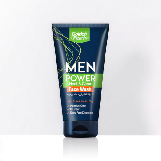 Golden Pearl Men Power Neat&Clean Face Wash