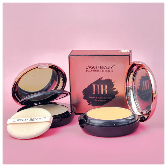 Lakyou Beauty 2IN1 Primer & Matte Powder Foundation