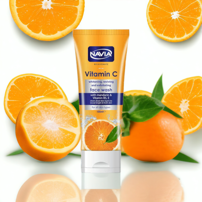 Navia Vitamin C Whitening,Reviving And Exfoliating Face Wash