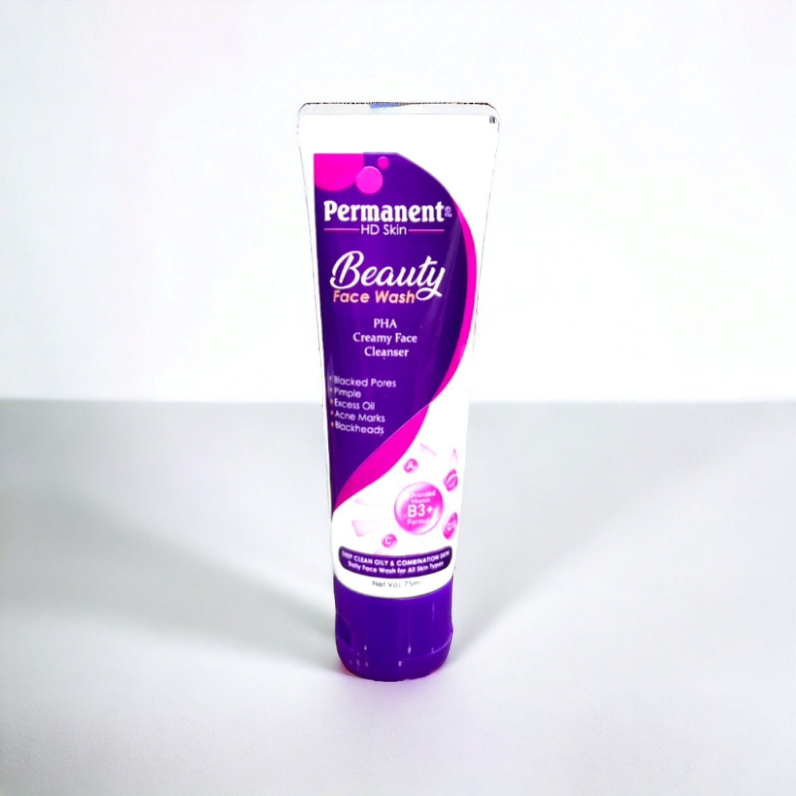 Permanent HD Skin Whitening Face Wash