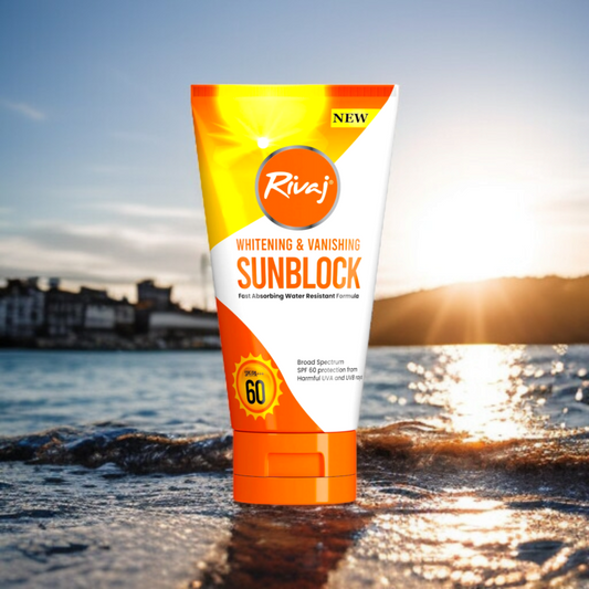 Rivaj Whitening & Vanishing Sunblock SPF60 100 ML