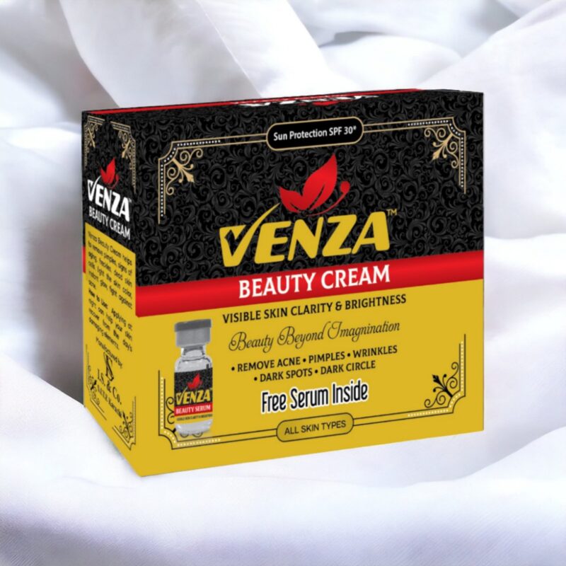 Venza Beauty Cream With Free Serum Inside | All Skin Types