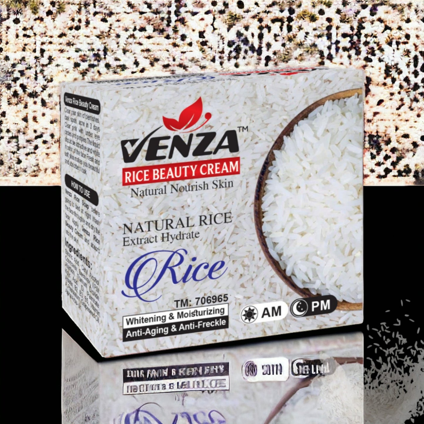 Venza Rice Beauty Cream | Day/Night Cream