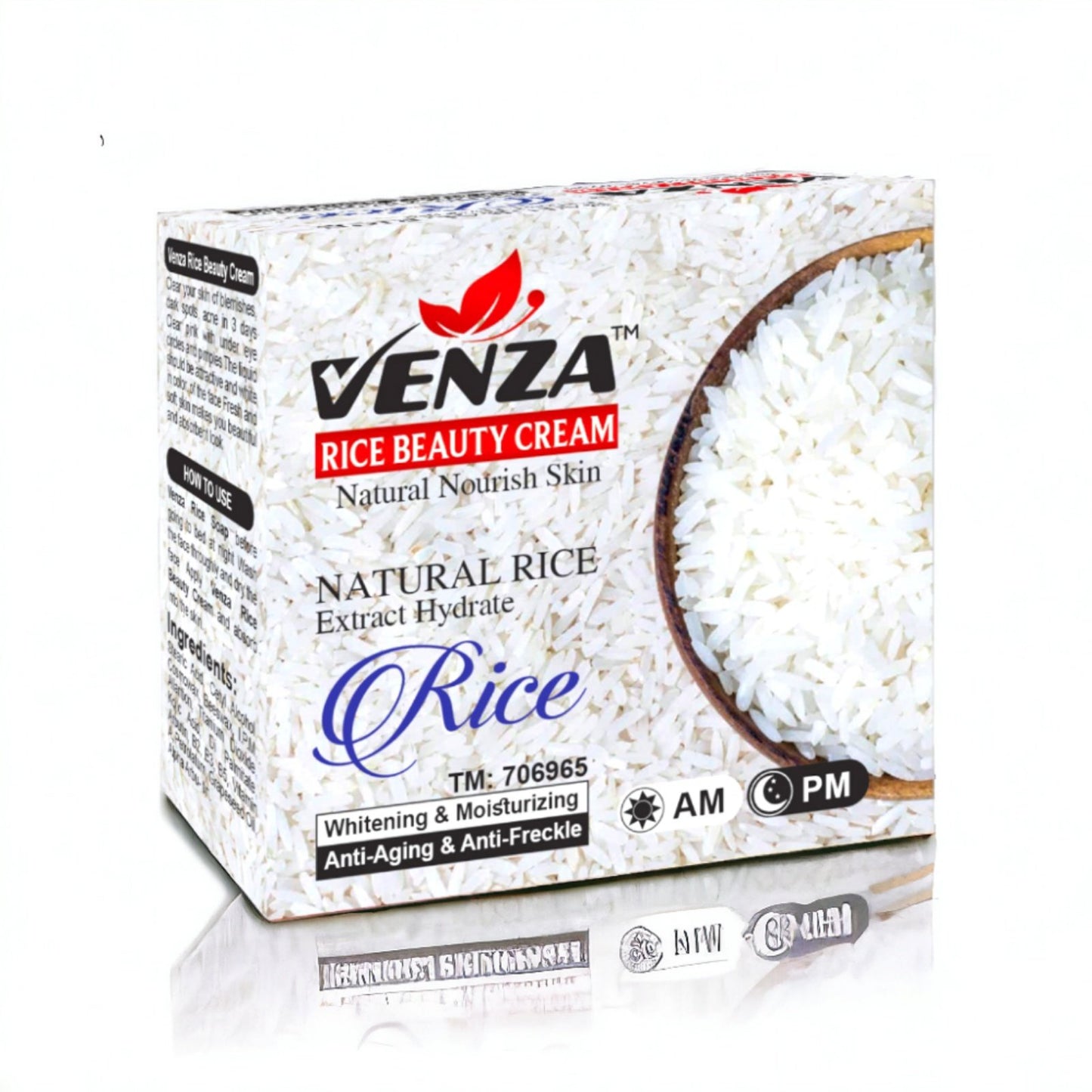 Venza Rice Beauty Cream | Day/Night Cream