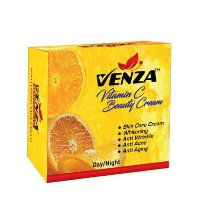 Venza Vitamin C Beauty Cream | Day/Night Cream Free Serum