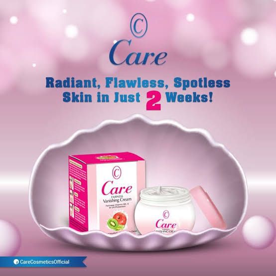Care vanishing cream
