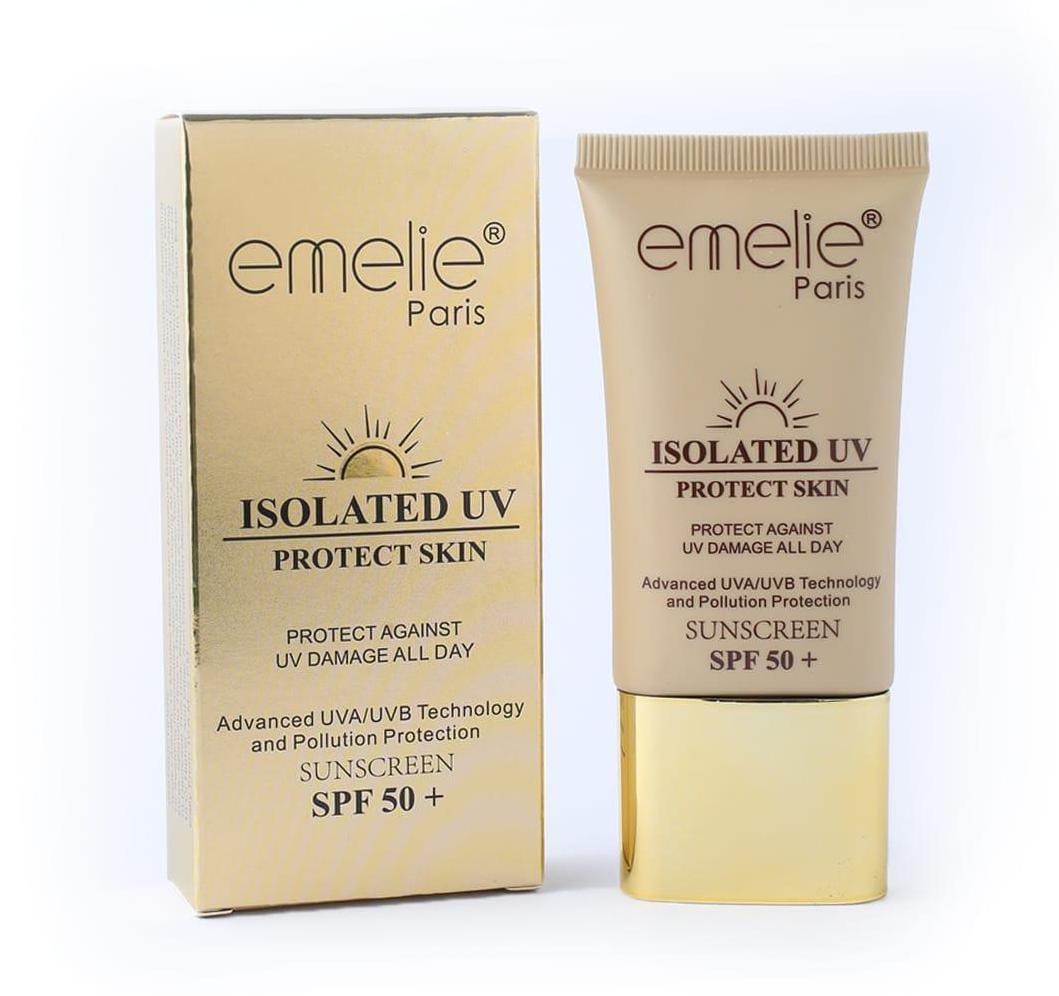 Emelie Paris Isolated UV Sunscreen SPF 50+ – 50ml