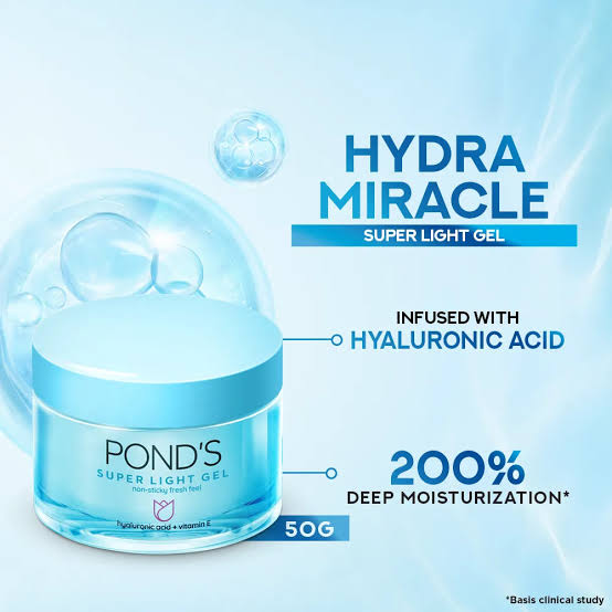 Ponds Super Light Gel Non- Stickly Fresh Feel