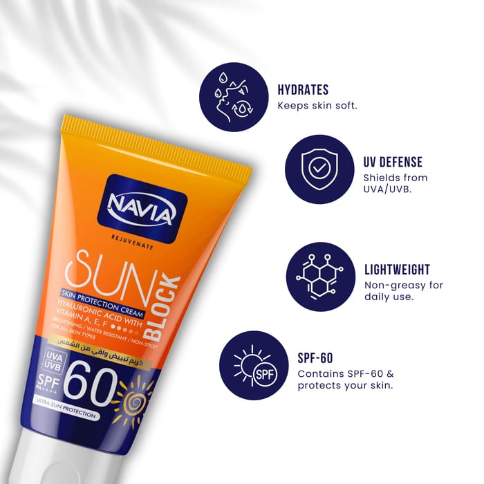 Navia Sunblock SPF 60 – Ultra Sun Protection