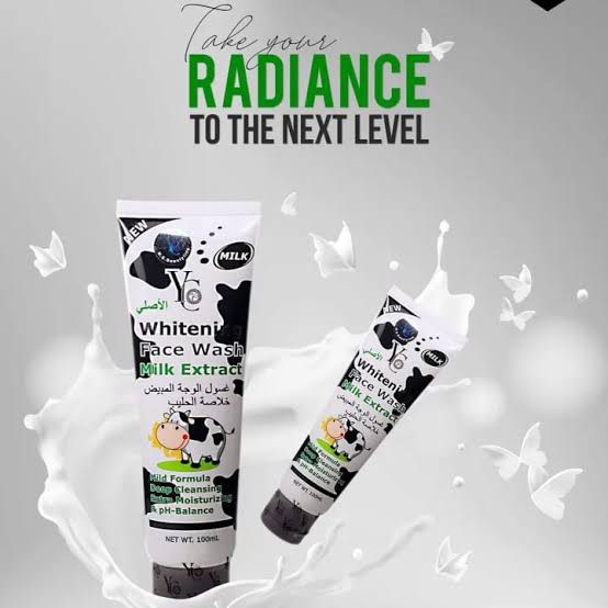 Yc whitening Face Wash Milk Extract