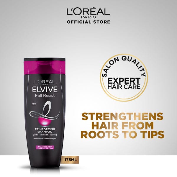 L'Oreal paris elvive fall resist shampoo 175 ml - for hairfall