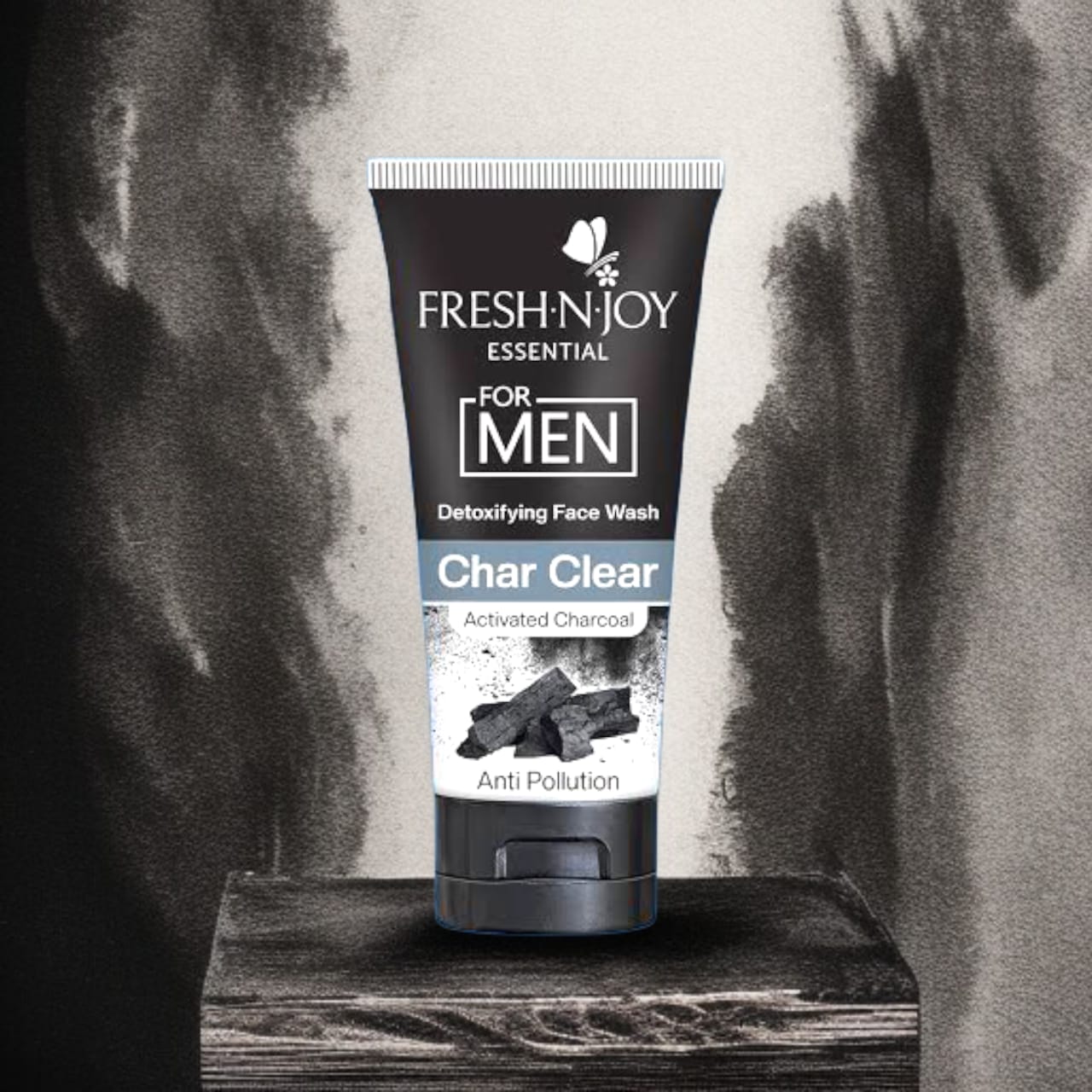 Face Wash For Men - Detoxifying Char Clear
