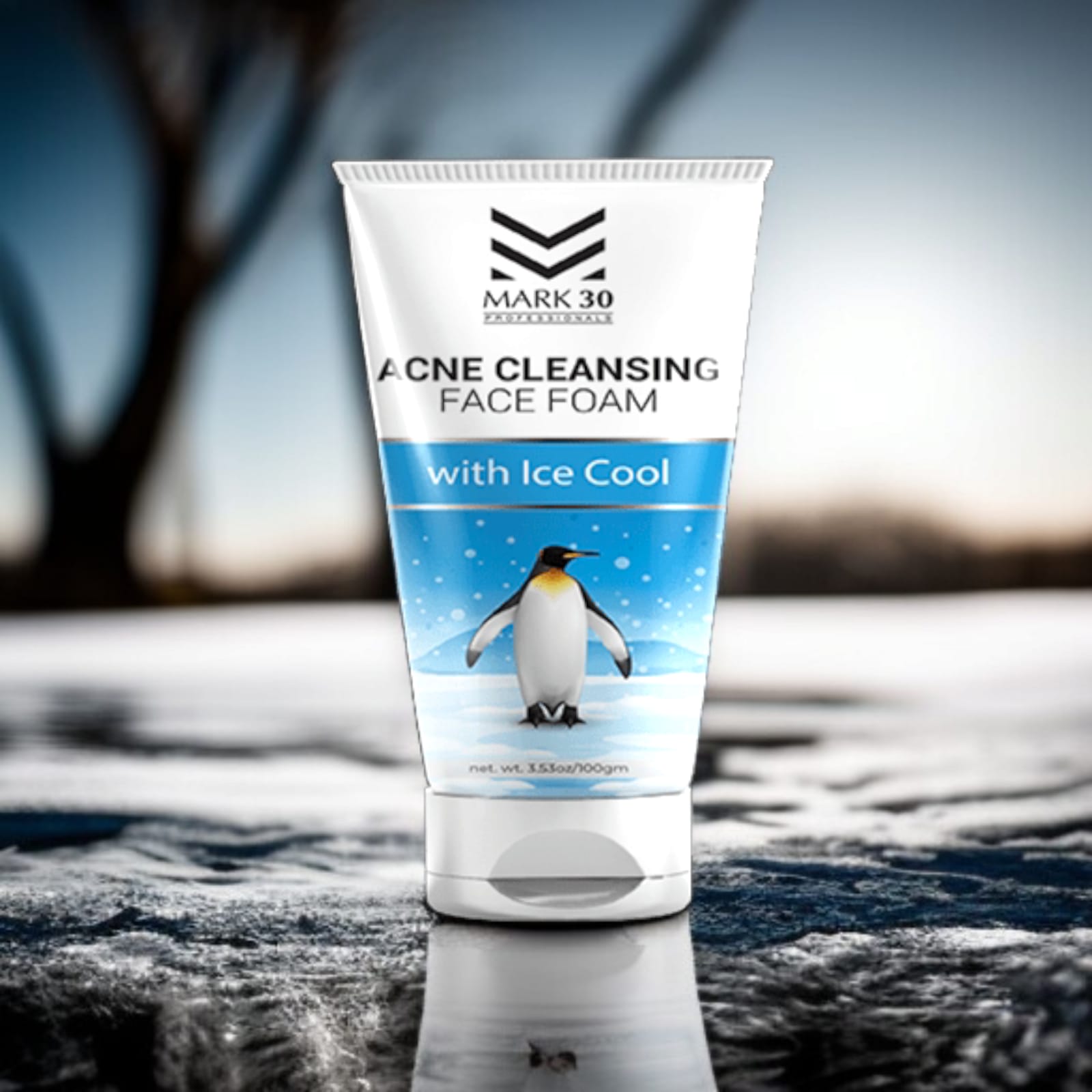Mark 30 Acne Cleansing Facial Foam Face Wash With Ice Cool