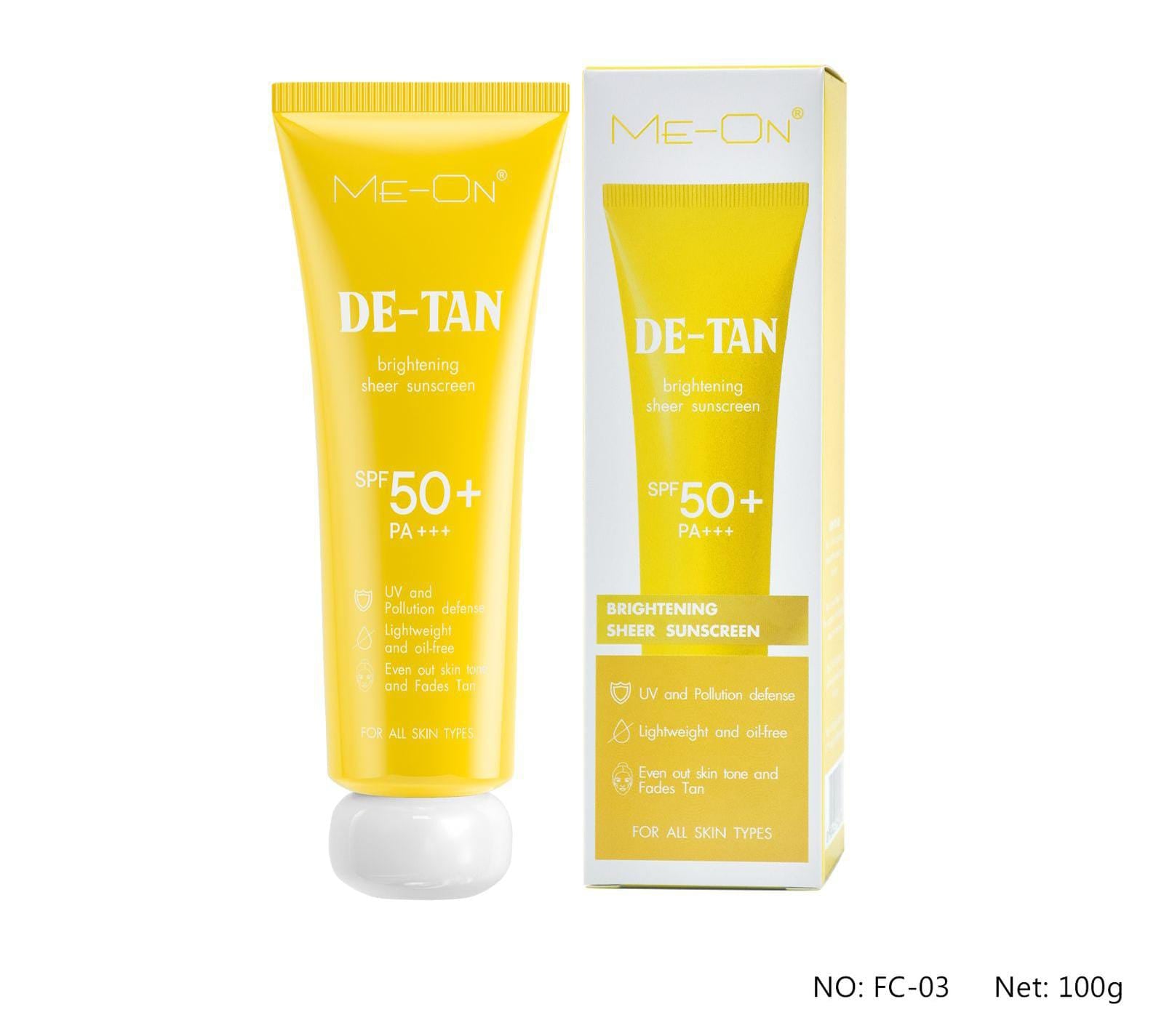 ME-ON DE-TAN Brightening Sun Screen SPF 50+