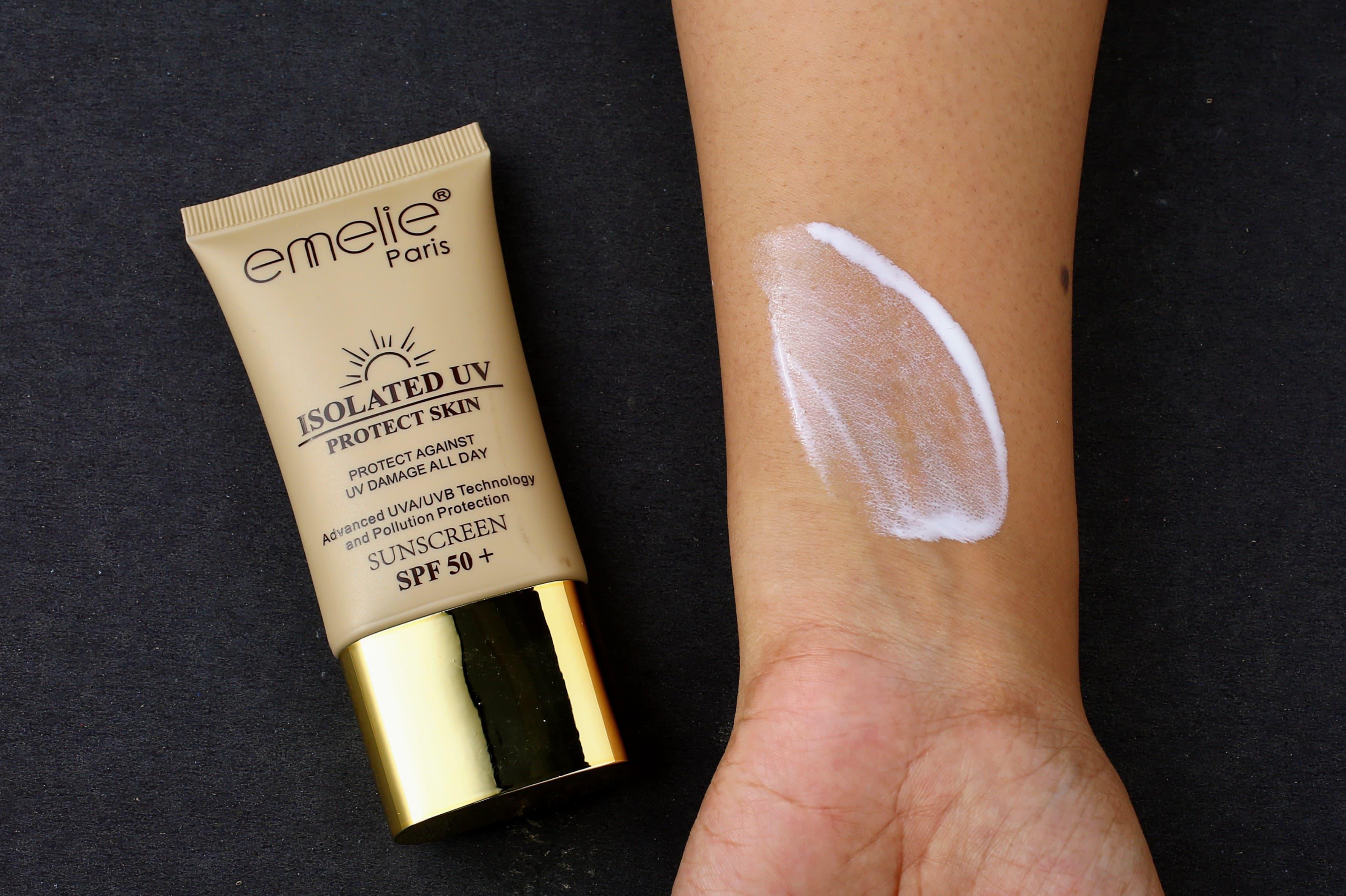 Emelie Paris Isolated UV Sunscreen SPF 50+ – 50ml