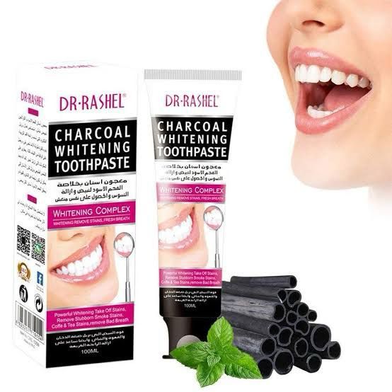 Dr rashel whitening charcoal toothpaste