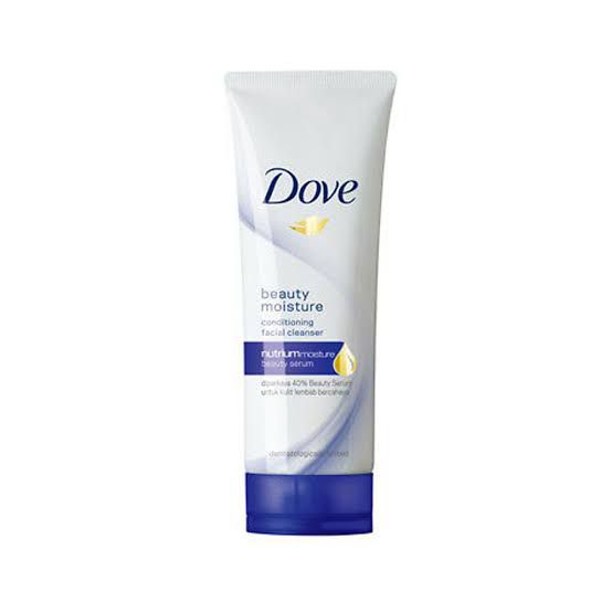 Dove beauty  moisture conditioning facial cleanser