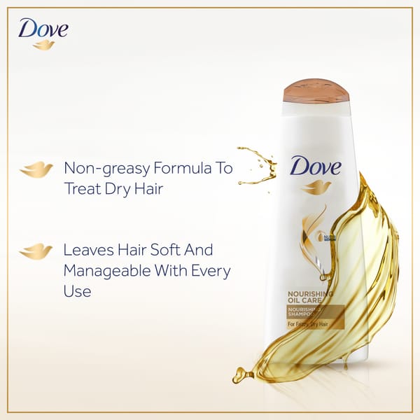 Dove Shampoo Nourishing Oil Care - 360Ml