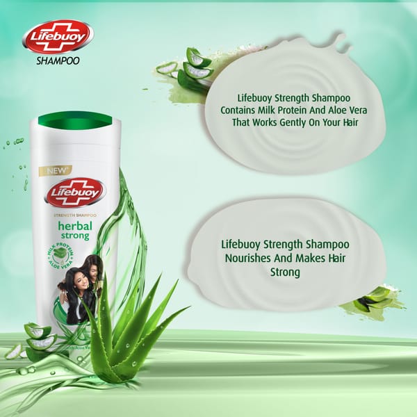 Lifebuoy Herbal Strong Shampoo 90Ml