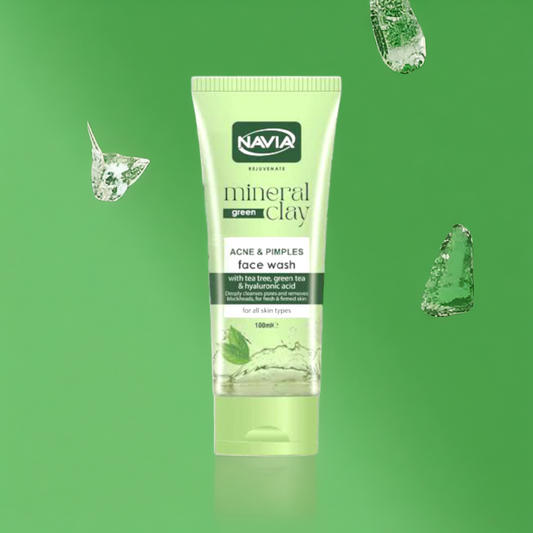 Navia Mineral Green Clay Acne & Pimples Face Wash